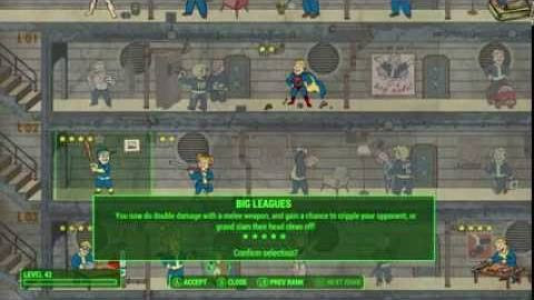 Fallout 4, trailer sulla Big Leagues Perk sulla forza