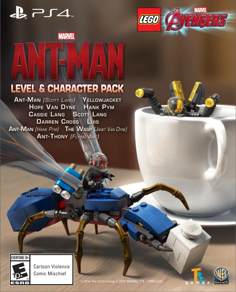 LEGO Marvel’s Avengers, annunciati i dlc Civil War e Marvel Ant-Man esclusivi e gratuiti per PlayStation