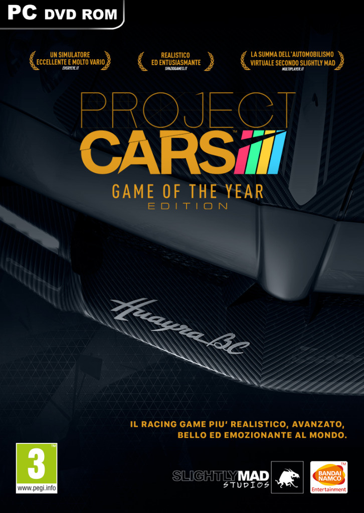 Project CARS, la Game of the Year Edition ha una data di lancio, annunciato il montepremi eSport