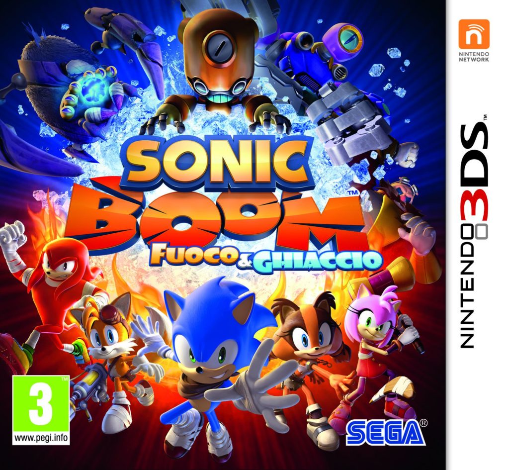 Sonic Boom: Fuoco e Ghiaccio debutta a fine mese su 3DS