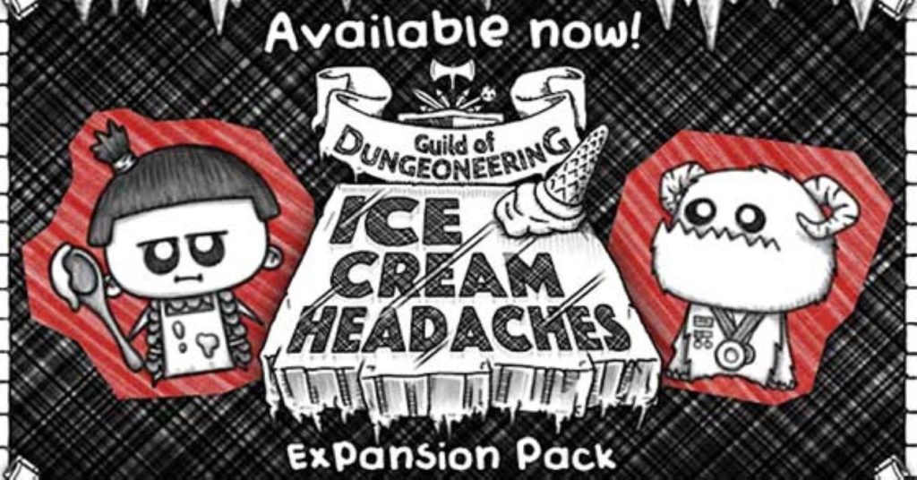 Ice Cream Headaches, la seconda espansione per Guild of Dungeoneering, è pronta