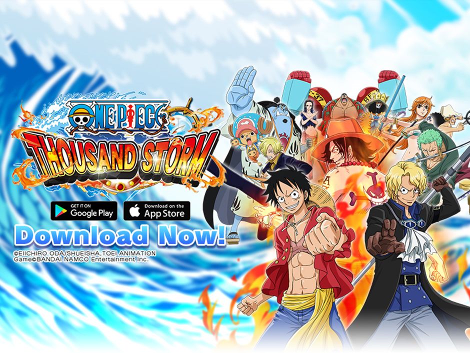 One Piece Thousand Storm approda su dispositivi iOS ed Android