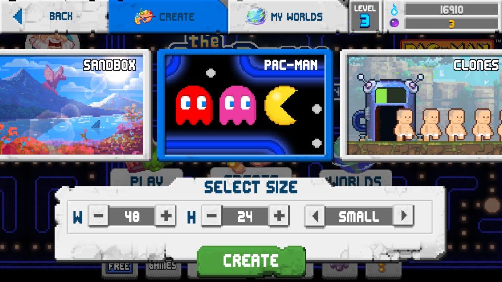 The Sandbox Evolution, immagini per il dlc Pac-Man