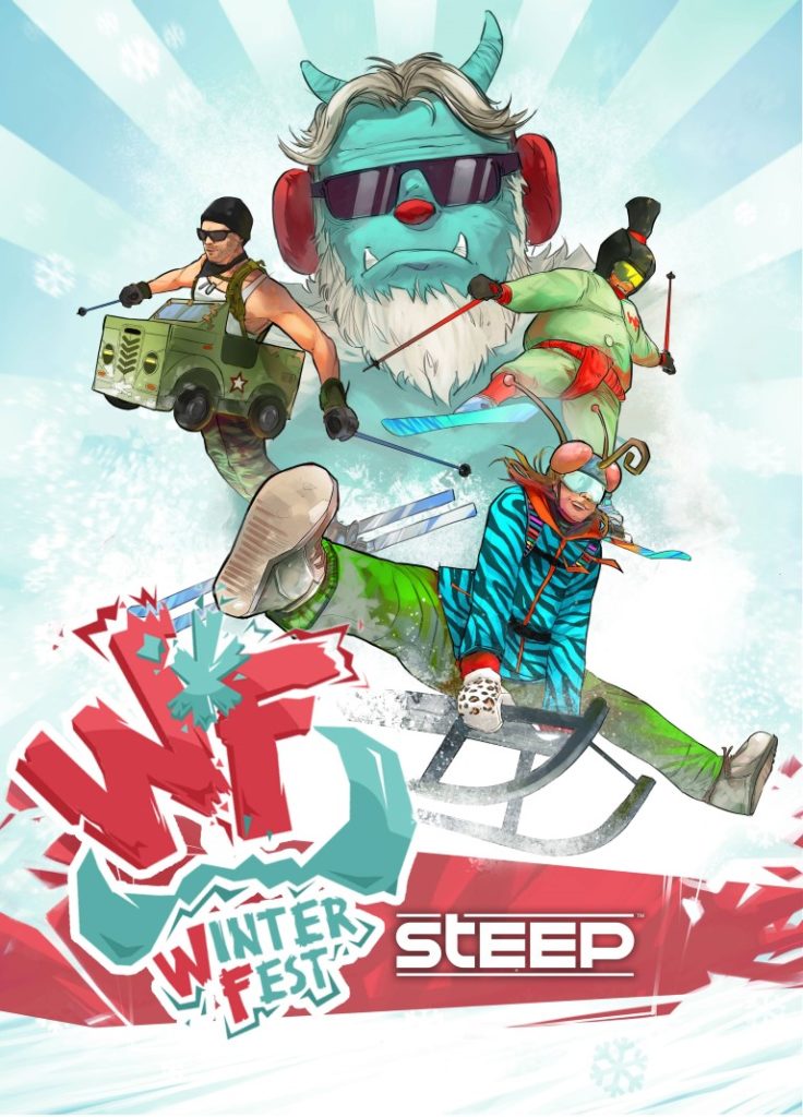 Steep, il dlc Winterfest arriva ad inizio maggio con lo slittino