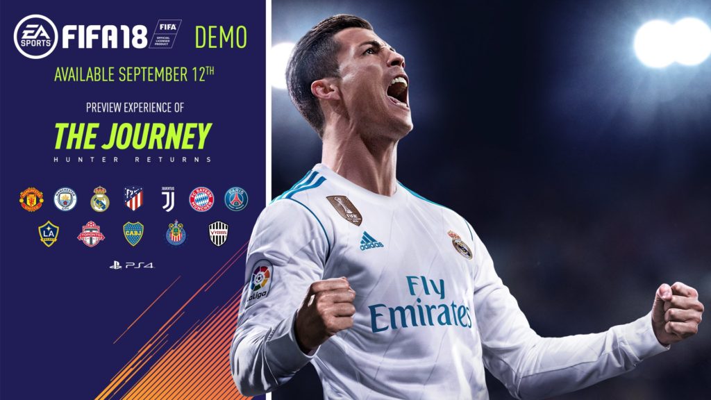 Fifa 18, la demo è disponibile su Origin, PS Store e Xbox Live