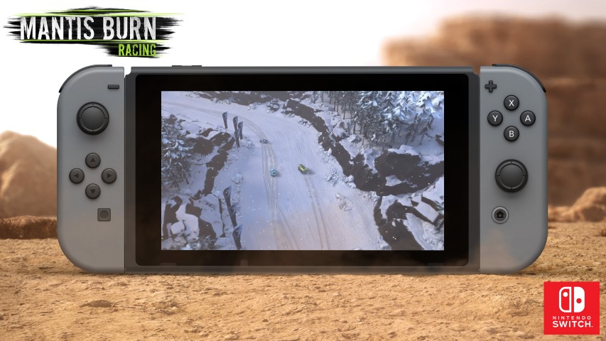 Mantis Burn Racing sfreccia su Nintendo Switch