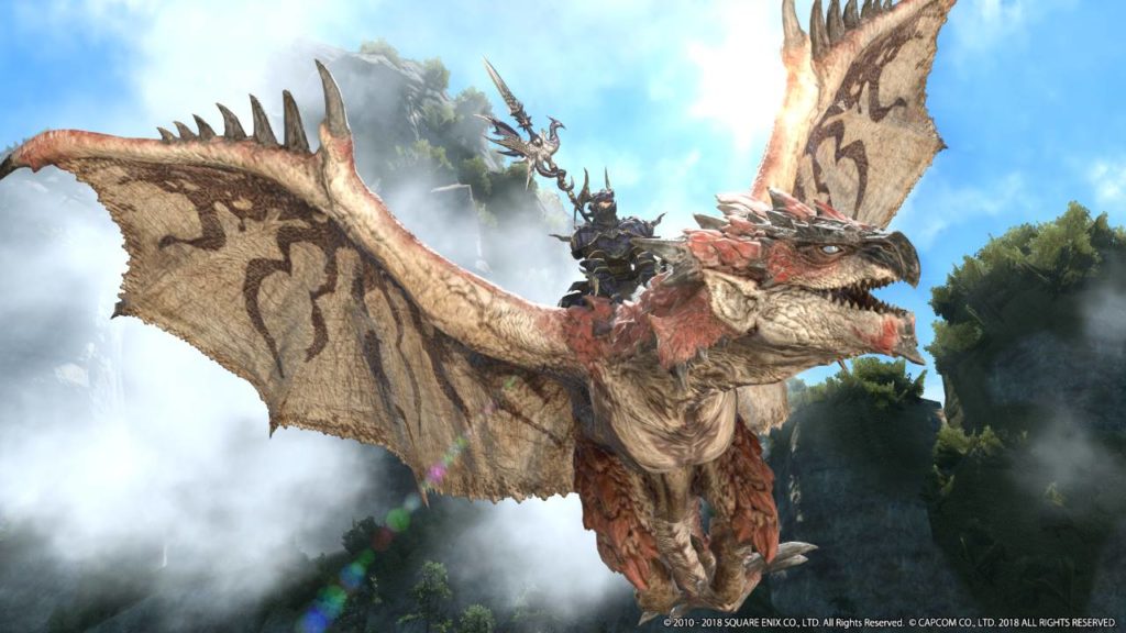 Collaborazione FF XIV e Monster Hunter: World