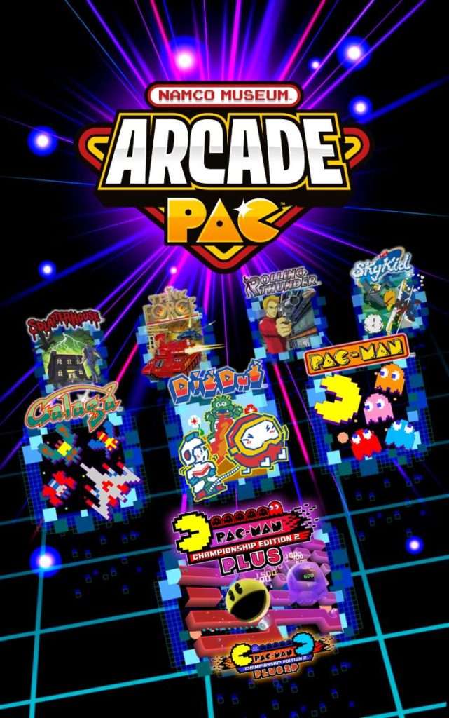 Namco Museum Arcade Pac in arrivo su Switch