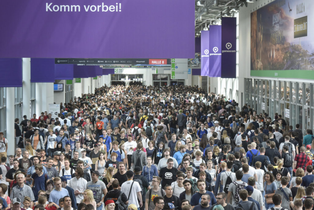 I numeri della Gamescom 2018