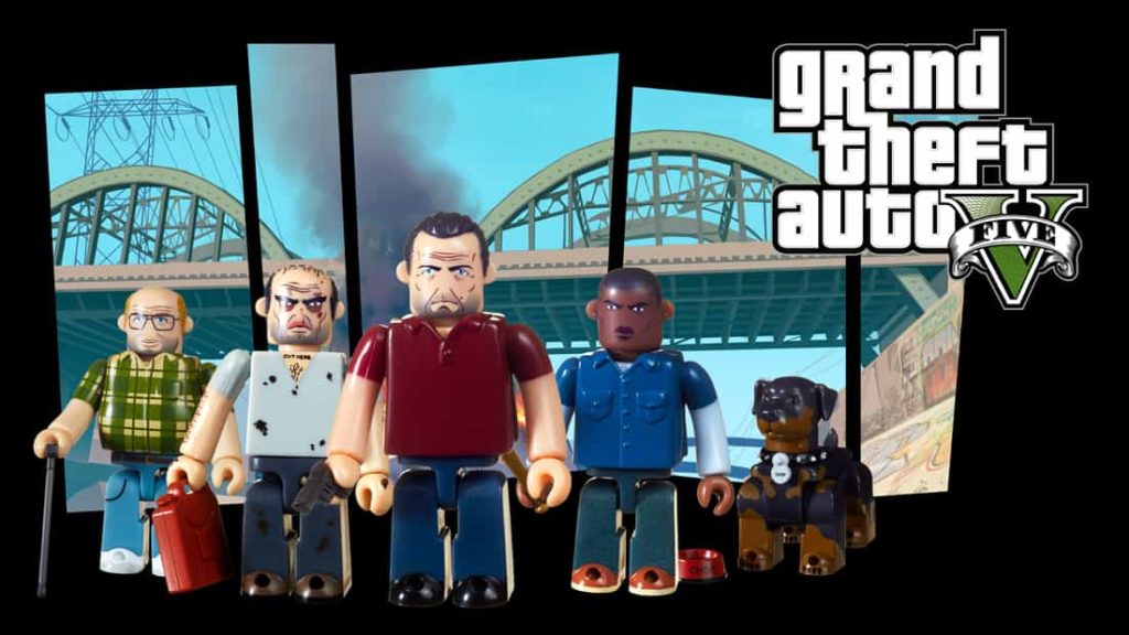 Grand Theft Auto, nuovi set di figure Kubrick arrivano il 14 settembre