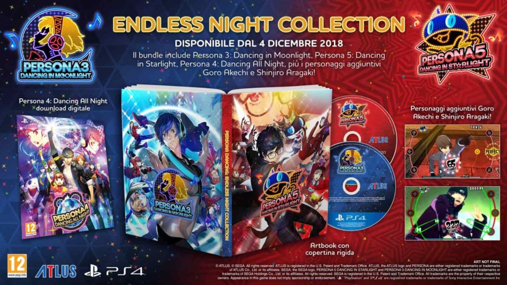 Ecco i due nuovi bonus preordine di Persona 3: Dancing in Moonlight e Persona 5: Dancing in Starlight