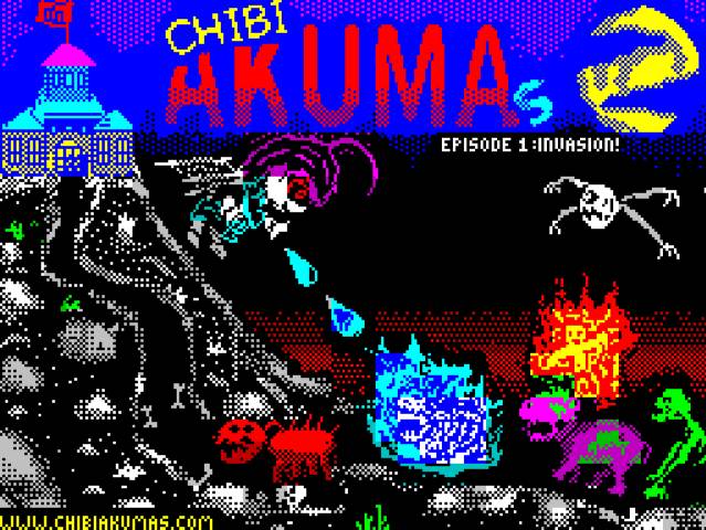 Chibi Akumas, uno sparatutto bullet hell in arrivo su ZX Spectrum