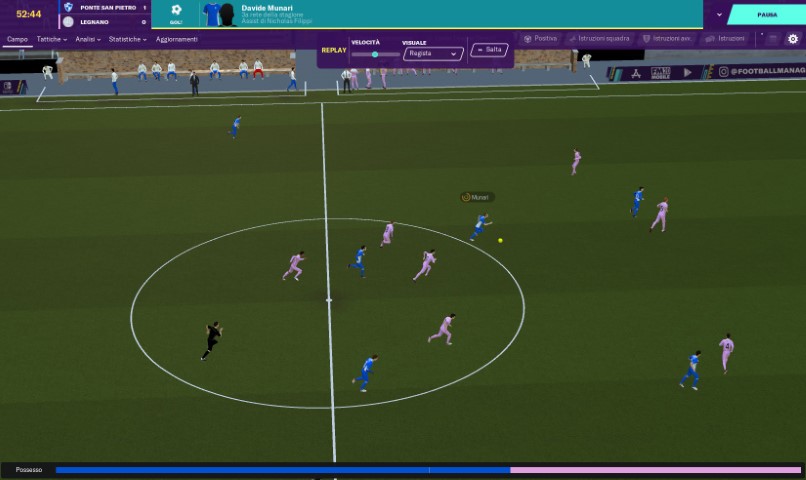 Football Manager 2020 classifiche italiane