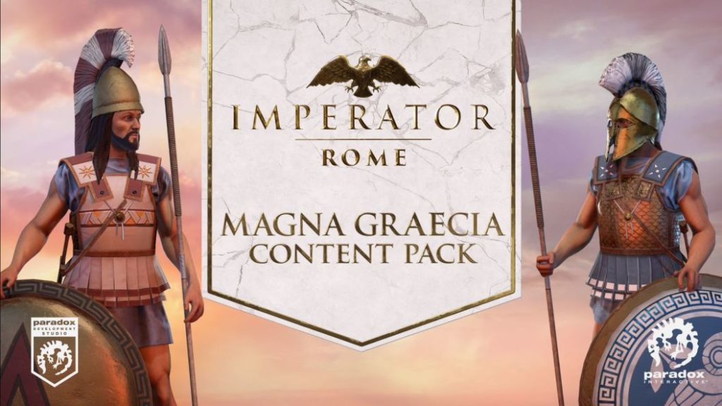 Imperator: Rome, disponibile il dlc Magna Graecia