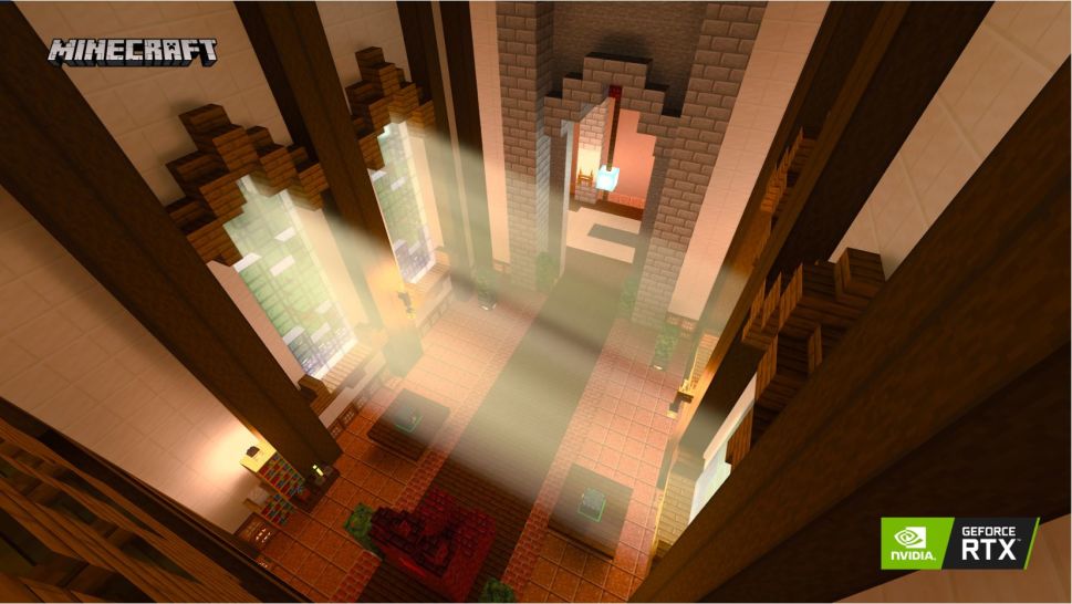 Nvidia, ecco i nuovi mondi di Minecraft con il ray tracing
