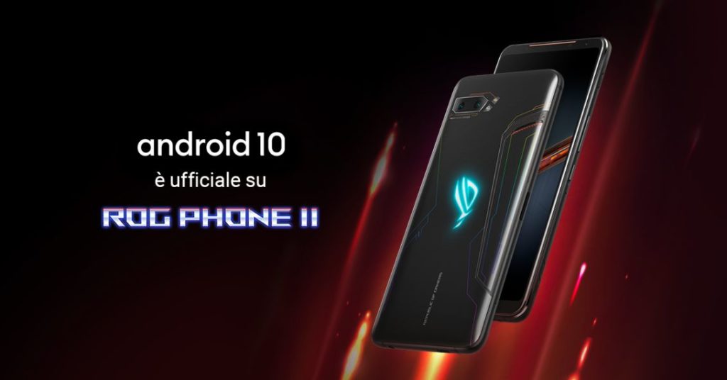Asus, disponibile Android 10 per Rog Phone II