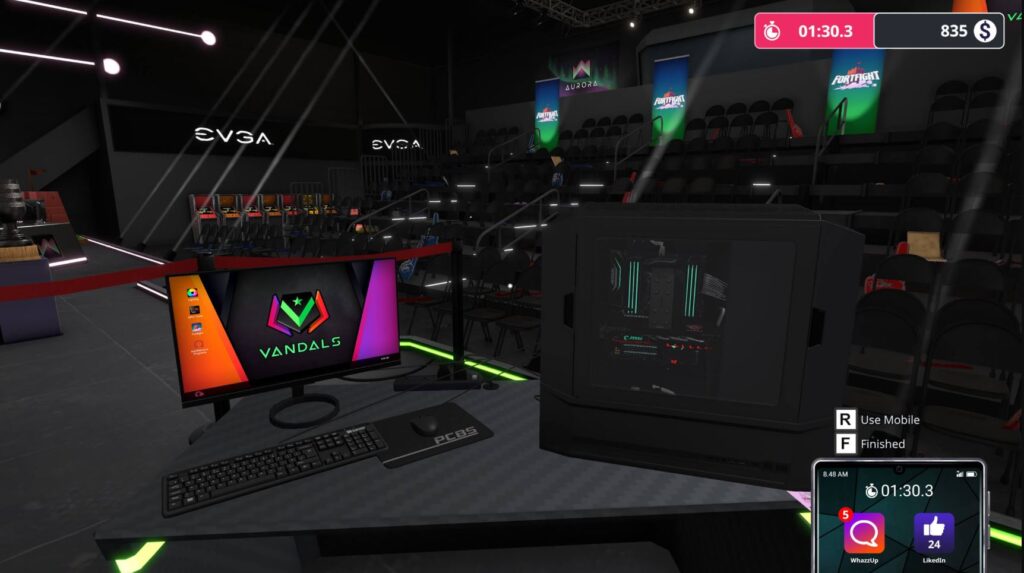 PC Building Simulator, disponibile la Esports Expansion