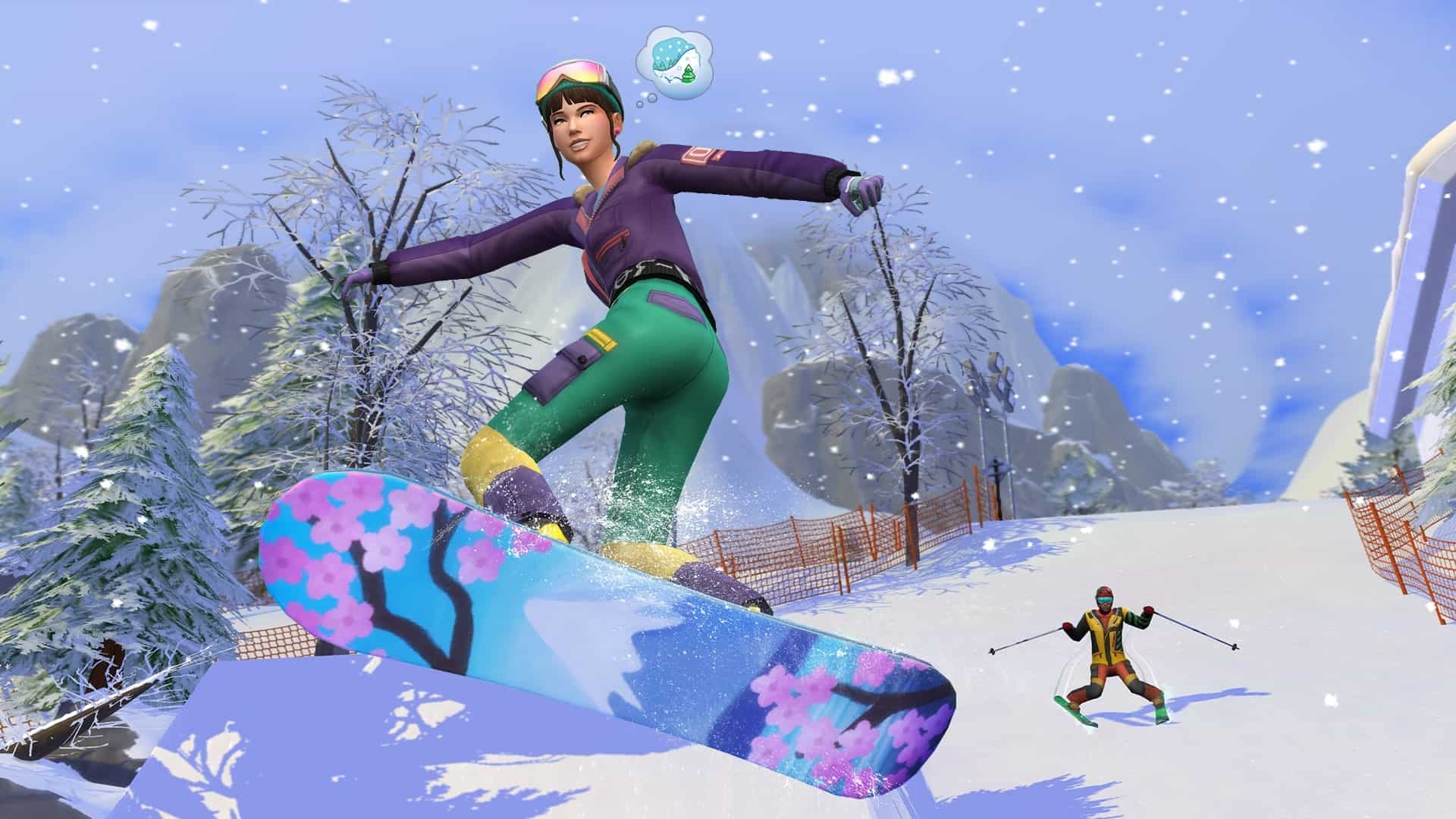 The Sims 4 Oasi Innevata