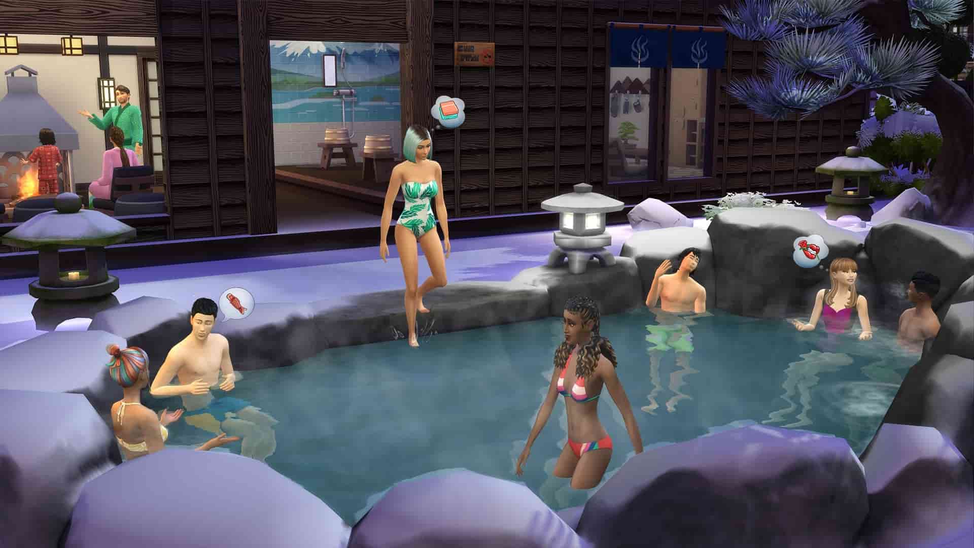 The Sims 4 Oasi Innevata
