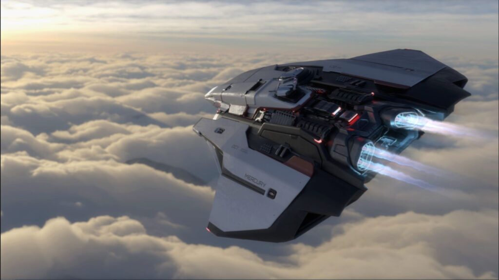 Star Citizen, test di prova gratuiti per la Mercury Star Runner