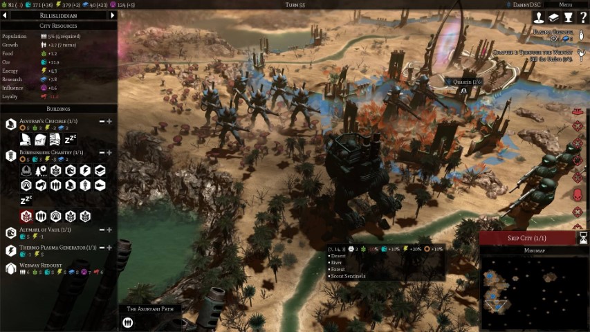 Warhammer 40.000: Gladius – Craftworld Aeldari, recensione
