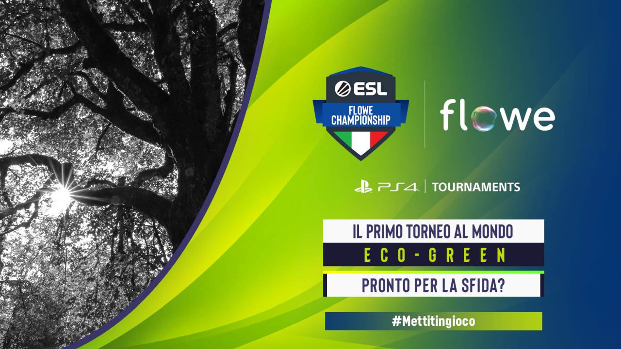 ESL Flowe Championship, al via primo torneo eSport eco green - IlVideogioco.com