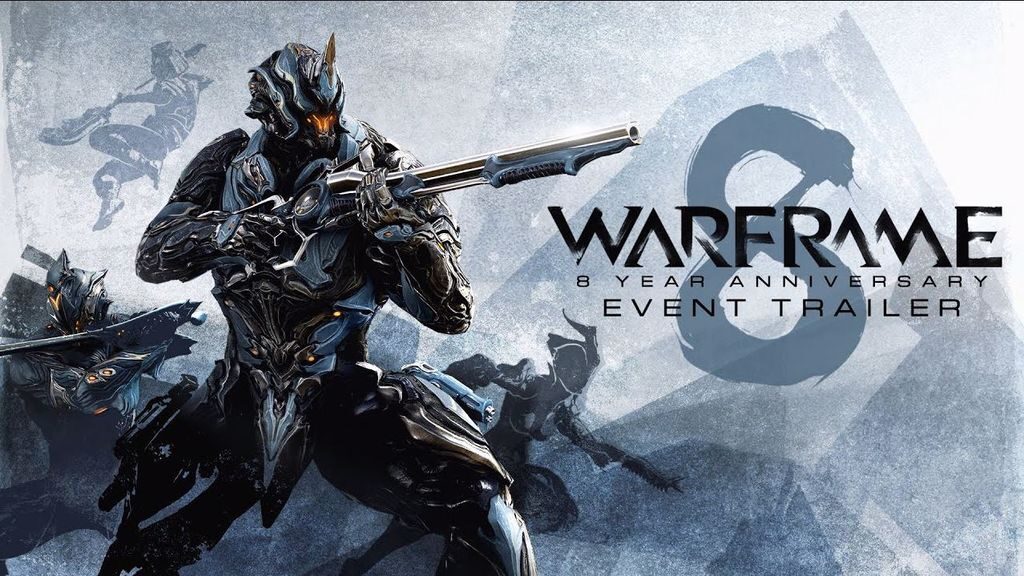 Warframe, al via le celebrazioni per l’ottavo anniversario