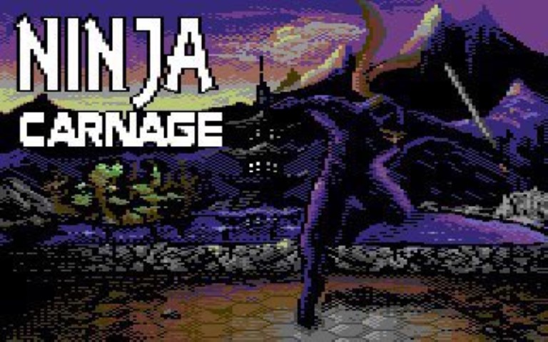 Ninja Carnage debutta su Commodore 64