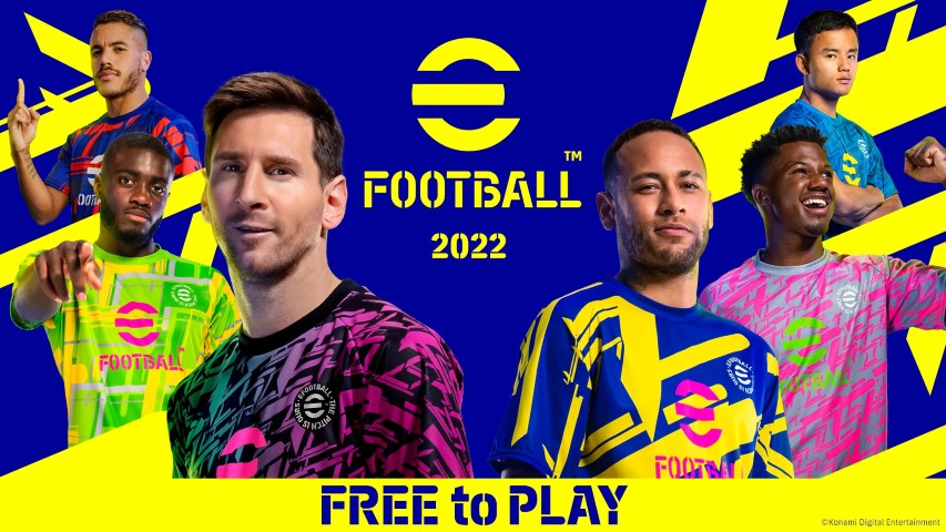 eFootball 2022, calcio di inizio per il titolo Konami