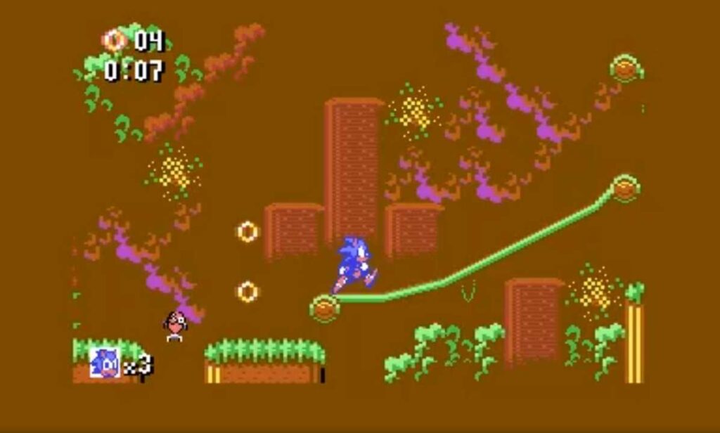 Sonic The Hedgehog su Commodore 64