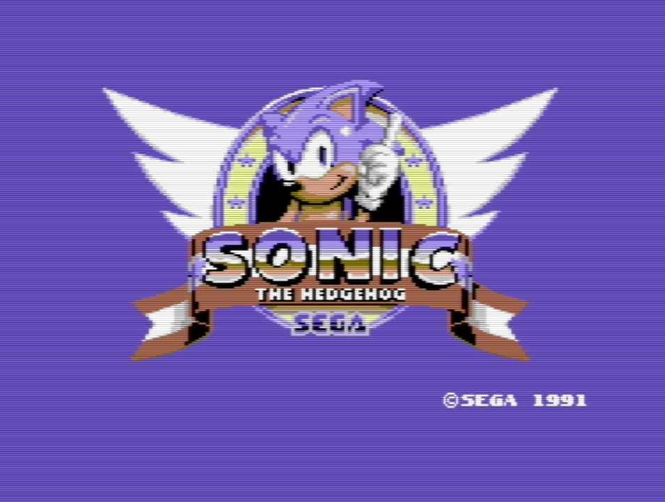 Sonic the Hedgehog, recensione Commodore 64 + Reu