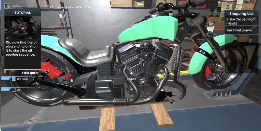 Motorcycle Mechanic Simulator 2021