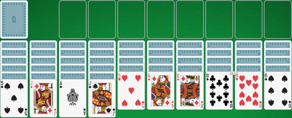 Solitario Spider, un gioco classico adatto a tutte le età