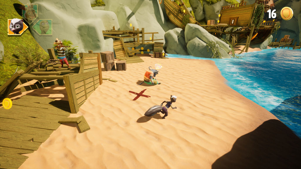 Chickenhare and the treasure of Spiking-Beard