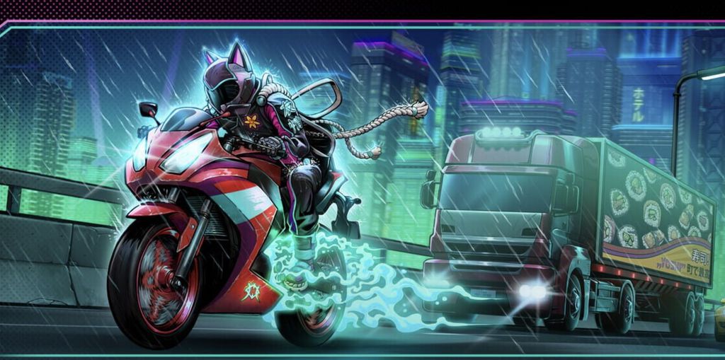 Moto Rush Reborn, fuga a tutta velocità tra i demoni di Tokyo - IlVideogioco.com